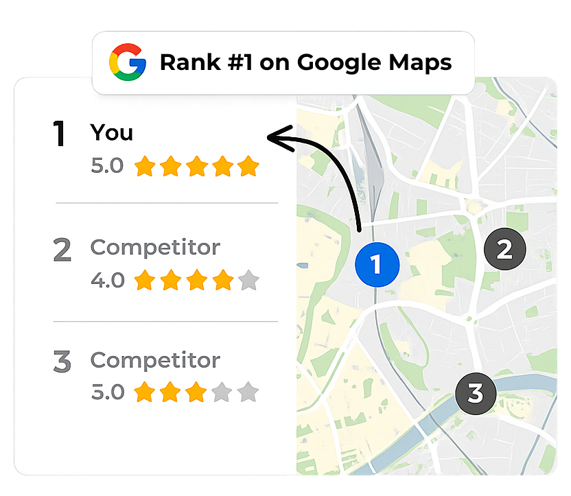 ReviewPro illustration showing review growth